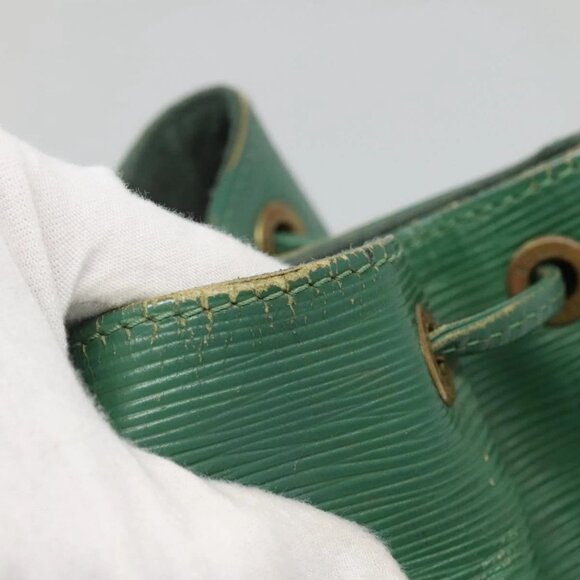 LOUIS VUITTON Epi Noe Shoulder Bag Green M44004 LV Auth 135420 - Picture 10 of 16